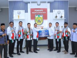 Pemko Banda Aceh Serahkan Bantuan Rp 850 Juta untuk Palestina