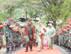 Pangdam IM dan Ibu Ketua Persit KCK Daerah IM Kunker ke Kodim 0113/Gayo Lues