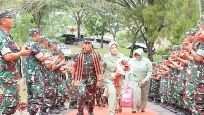 Pangdam IM dan Ibu Ketua Persit KCK Daerah IM Kunker ke Kodim 0113/Gayo Lues