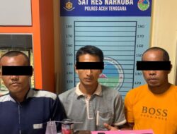 Sat Narkoba Polres Aceh Tenggara Amankan Tersangka Bandar dan Pemakai Narkoba