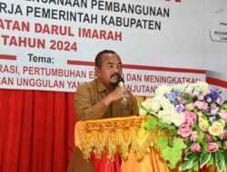 Asisten II Sekdakab Aceh Besar Buka Musrenbang Kecamatan Darul Imarah