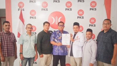 PKS Sabang Terima Pendaftaran Politisi Marwan sebagai Balon Walikota Pilkada 2024