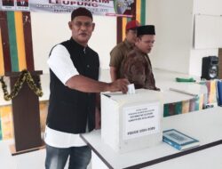 Ilyas Ramli CR Terpilih Jadi Imuem Mukim Leupung