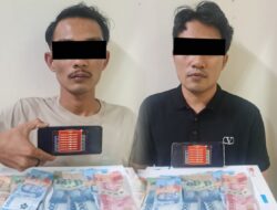 Satreskrim Polres Aceh Selatan Tangkap Dua Pemain Judi Online