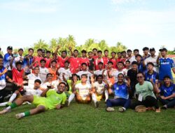 Permalukan Tuan Rumah, Cabor Sepakbola Aceh Besar ke Delapan Besar POPDA XVII