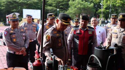 Kesiapan Hadapi PON XXI dan Pilkada 2024, Kapolres Aceh Besar Cek Sarana dan Prasarana