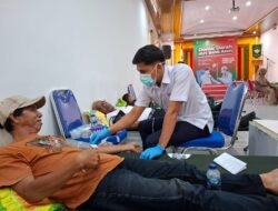 Peringati HUT ke-51, Bank Aceh Sabang Gelar Donor Darah
