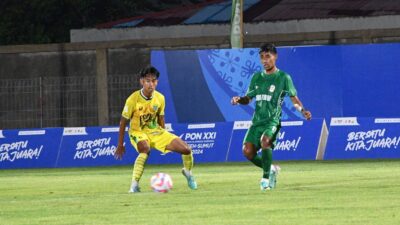 Sepakbola PON XXI, Papua Tumbangkan Riau 1-0