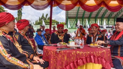 Pj Gubernur Safrizal Buka Pertandingan Cabor Arung Jeram PON XXI di Agara