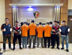 Satreskrim Polres Nagan Raya Tangkap 10 orang Pelaku Judi Online