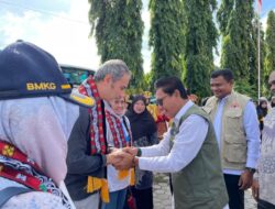 Wakili Pj Bupati, Kalaksa BPBD Aceh Besar Sambut Tim UNESCO di Lhoknga