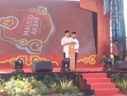 Bupati dan Wakil Bupati Aceh Barat Terpilih Hadiri Maulid Akbar di Masjid Agung Baitul Makmur