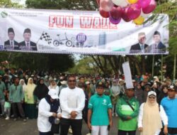 Ribuan Peserta Ikuti Jalan Santai HAB ke-79 Kemenag di Kota Jantho