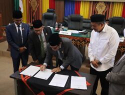 DPRK Gayo Lues Umumkan Penetapan Calon Bupati dan Wakil Bupati Terpilih Hasil Pilkada 2024