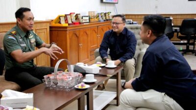 Dandim 0101/KBA Bahas Kolaborasi Strategis dengan Telkom Banda Aceh