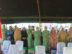 Peringati HUT ke-61 Dharma Pertiwi, Persit KCK Koorcabrem 012 Gelar Bakti Sosial