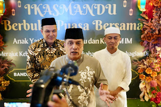 Buka Puasa Bersama, Pangdam IM Ajak Alumni IKASMANDU Perkuat Silaturahmi