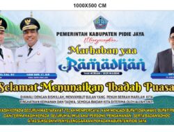 Giat Safari Ramadhan 1446 H, Pemkab Pidie Jaya Gelontorkan Rp975 Juta