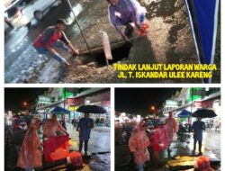 Pemko Banda Aceh Gercep Perbaiki Riol Berlubang di Jalan T Iskandar