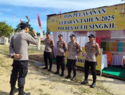 Pastikan Mudik Aman Keluarga Nyaman, Polres Aceh Singkil Terima Penitipan Kendaraan Pemudik Gratis