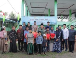 Kodim 0101/KBA dan BSI Sinergi Bantu Sumur Bor untuk Dayah Baital Mukhlishin Al Amiriah Aceh Besar