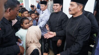 Gelar Open House Idul Fitri 1446 H, Bupati Aceh Besar Apresiasi Kehadiran Masyarakat ke Meuligo