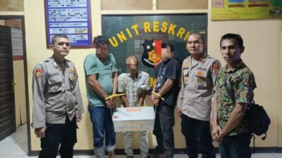 Polres Pidie Jaya Tangkap Tiga Pelaku Pencuri AKI Milik BMKG