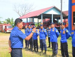 Kalaksa BPBD Aceh Besar Tekankan Kedisiplinan Personel Damkar