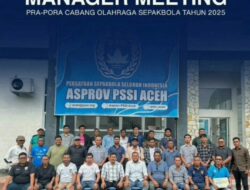 24 Juni Kick Off Pra PORA Cabor Sepakbola, Juara Grup Langsung Lolos PORA dan Runner Up ke Play Off