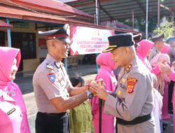 12 Personel Jajaran Polres Sabang Naik Pangkat