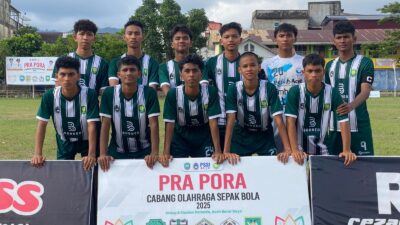 Pra PORA Sepakbola: Banda Aceh Main Imbang Sabang, Aceh Besar Ditahan Imbang Lhokseumawe