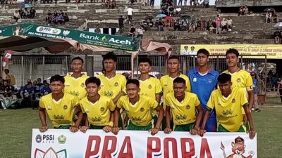Pra PORA Sepakbola Grup D, Aceh Tamiang Diprediksi Lolos PORA XV Aceh Jaya