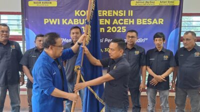Terpilih Secara Aklamasi, Jufrizal Kembali Pimpin PWI Aceh Besar