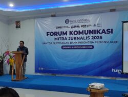 BI Aceh Gelar Forum Komunikasi Mitra Jurnalis 2025 di Kota Sabang