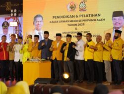 MKGR Aceh Gelar Diklat Kader 2025 di Nagan Raya, Bupati TRK Tekankan Penguatan Kaderisasi