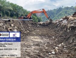Pulihkan Akses Air Bersih Pascabanjir Pijay, BPBPK Aceh Perbaiki SPAM Ulim