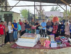 Pemko Langsa Serahkan Bantuan Masa Panik kepada Korban Kebakaran di Gampong Blang