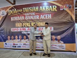 Peringati HPN 2026, SWI Aceh Barat Gelar Doa Bersama dan Tausiah Akbar untuk Korban Bencana Alam