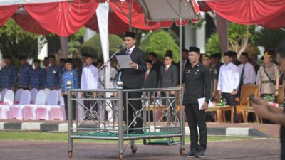 Pimpin Upacara Hardiknas 2026, Wagub Fadhlullah Tekankan Implementasi Deep Learning dan Tingkatkan Mutu Pendidikan