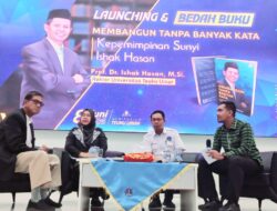 Kisah Kepemimpinan Prof. Ishak Hasan dalam Membangun UTU Dibukukan