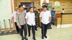 Bupati Syech Muharram Lepas Kepulangan Mendagri Tito Karnavian di Bandara SIM