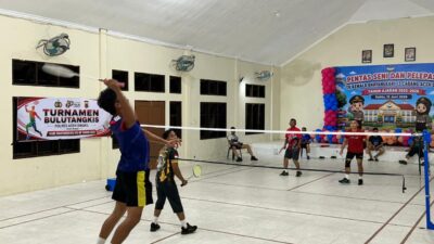Meriahkan Hari Bhayangkara ke-80, Polres Aceh Singkil Gelar Turnamen Badminton Antar Satker