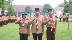 Ketua Kwarcab Gerakan Pramuka Aceh Selatan Buka Kemah Penggalang