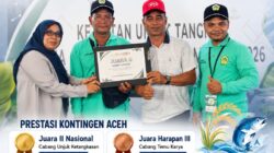Harumkan Nama Aceh di PENAS XVII Gorontalo, Kontingen Aceh Singkil Raih Juara II Nasional