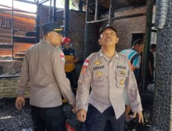 Kebakaran  di Desa Tulaan, Korban Rugi Sampai Rp 250 Juta