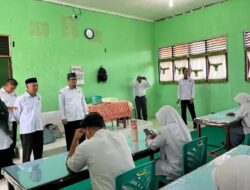 Monitoring Kegiatan Ujian Madrasah, Kankemenag Aceh Singkil Pantau Ujian di MAN Singkil