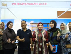Kapolda Aceh Kunjungi Stan Bhayangkari Daerah Aceh di Bazar Kreasi Bhayangkari Nusantara 2026