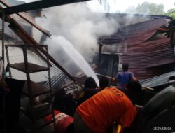 Kebakaran Hanguskan Satu Unit Bengkel di Sabang