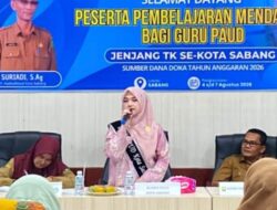 Bunda PAUD Sabang Dorong Guru PAUD Terapkan Pembelajaran Mendalam