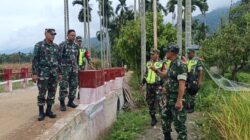 Tim Itdam IM Didampingi Dandim 0108/Agara Tinjau dan Periksa Sejumlah Jembatan di Aceh Tenggara